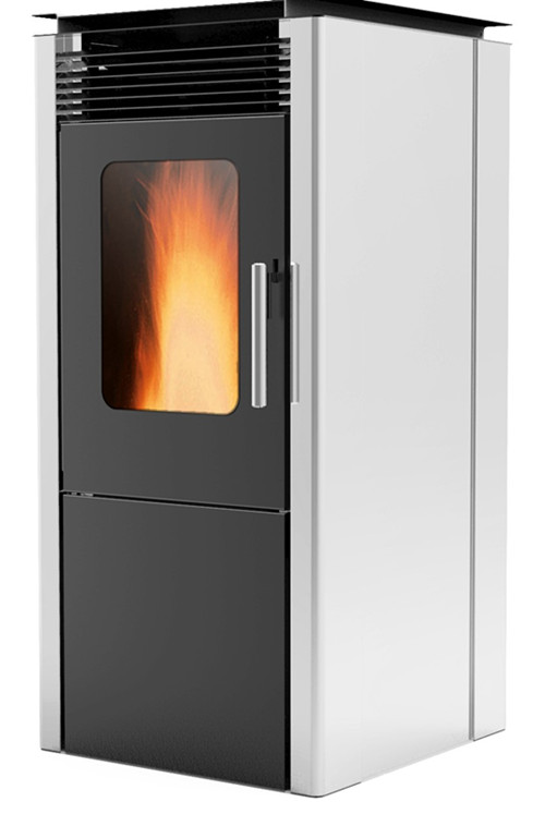 Fps-04-White-Pellet Stove