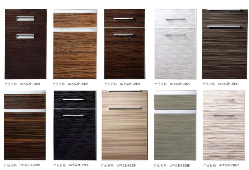 Melamine Doors with Glossy Surface for Home Furniture