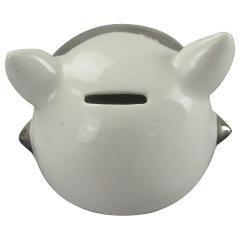 Lovely Gift of Fox Shape Money Bank for Home Decoration