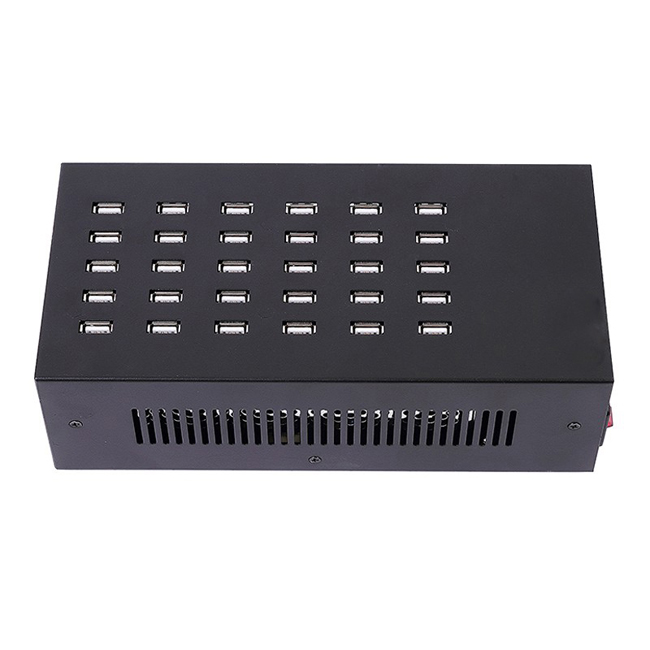 30 Ports 200W USB Charger 5V 1A 2A 2.1A Universal Auto Charging Station