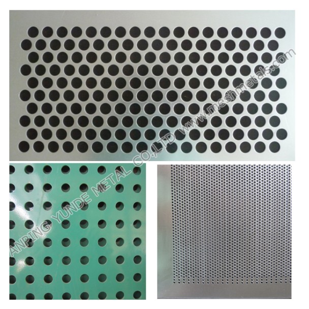 Perforated Metal Round Hole Straight