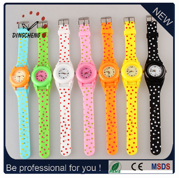 New Style Wristwatch Silicone Watch Quartz Watch for Kid Watch (DC-SZ152)