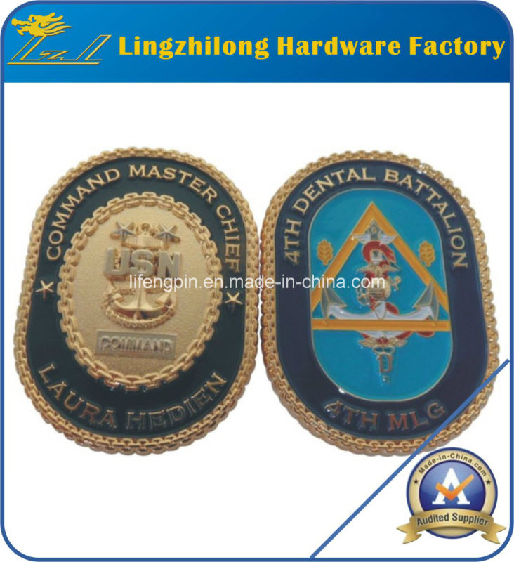 Wholesale Usn Design Military Lapel Coin