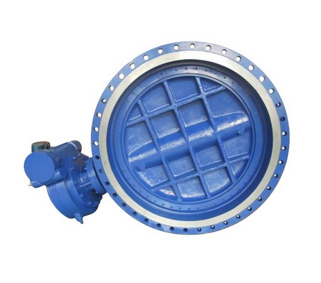 Cast Steel Wafer Gear Opreated Butterfly Valve