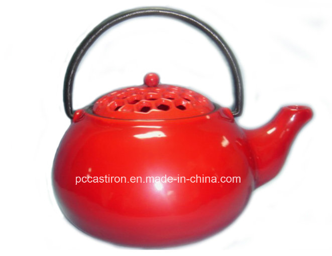 Enamel Cast Iron Tea Kettle Manufacturer From China