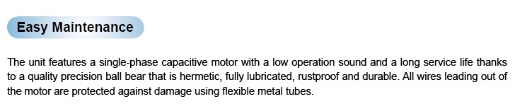 Concealed Fan Coil Unit for Air Condioner