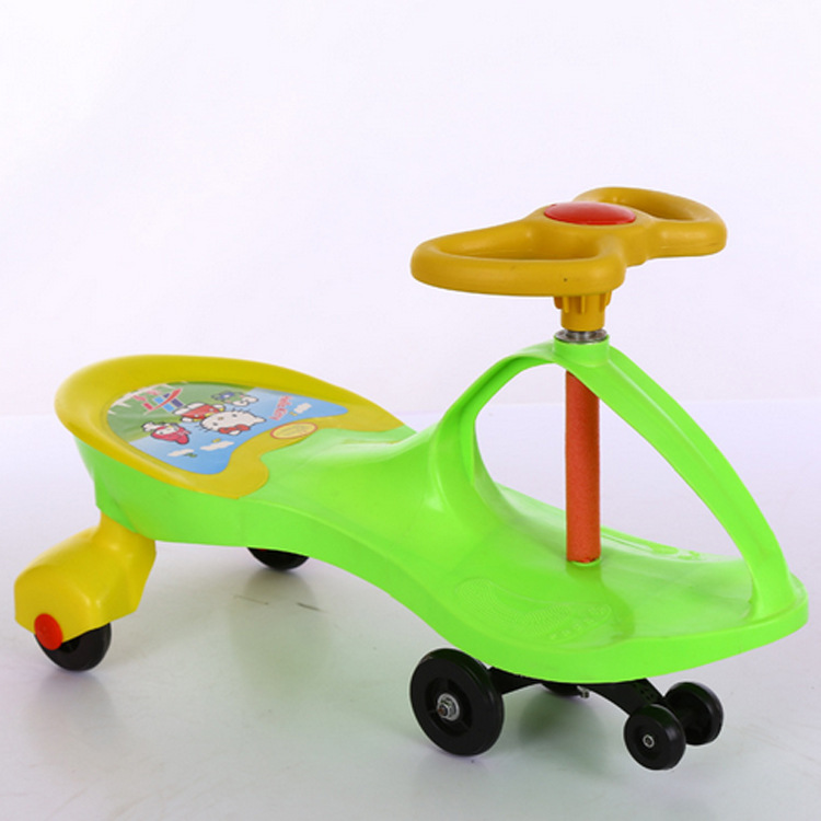 Wholesale Mute Children's Swing Car Baby Scooter