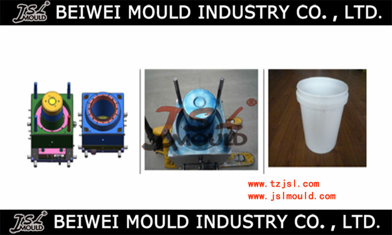 Injection Plastic Water Paint Bucket Mold