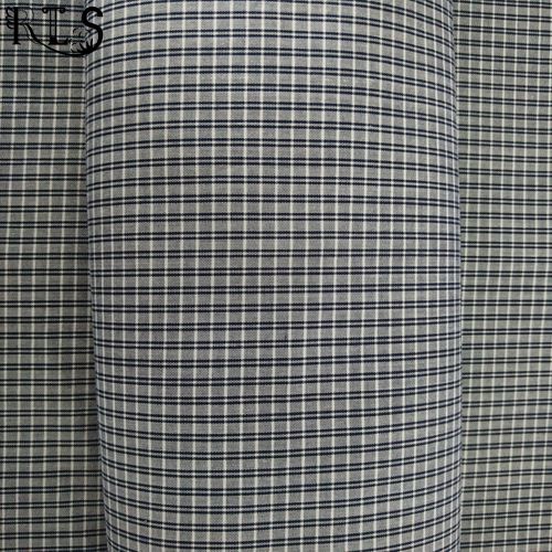 Cotton Poplin Woven Yarn Dyed Fabric for Garmrnts Shirts/Dress Rls70-2po