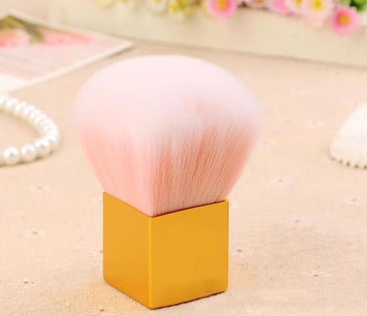 Portable Super Large Mushroom Head Powder Brush Blush Brush with Brush Pack