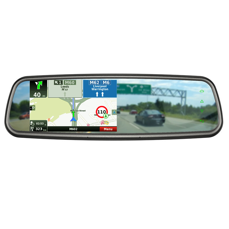 5 Inch GPS/DVR/Avin/Bluetooth Multifunction Electronic Rearview Mirror