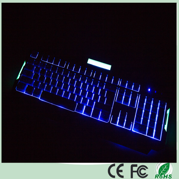 Computer Accessories Low Price Hot Sale EL Backlit Multimedia Game Keyboard (KB-1901EL-G)