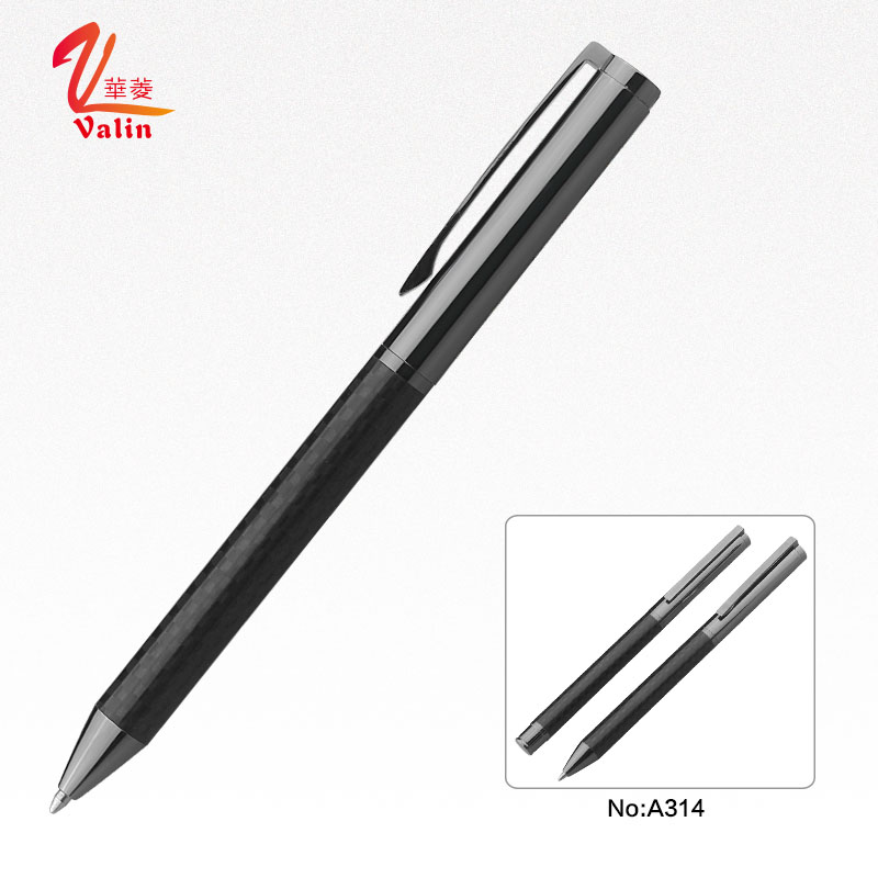 Unique Design Carbon Fiber Metal Gift Pen