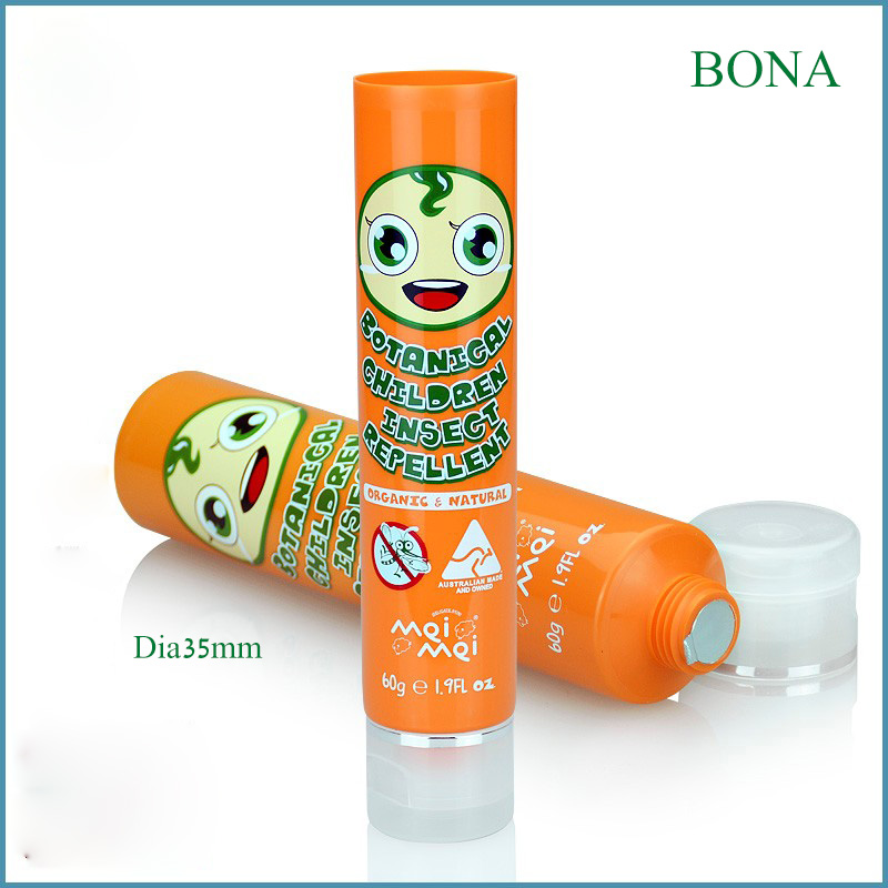 Pretty Plastic PE Tube for Cosmetic Packaging