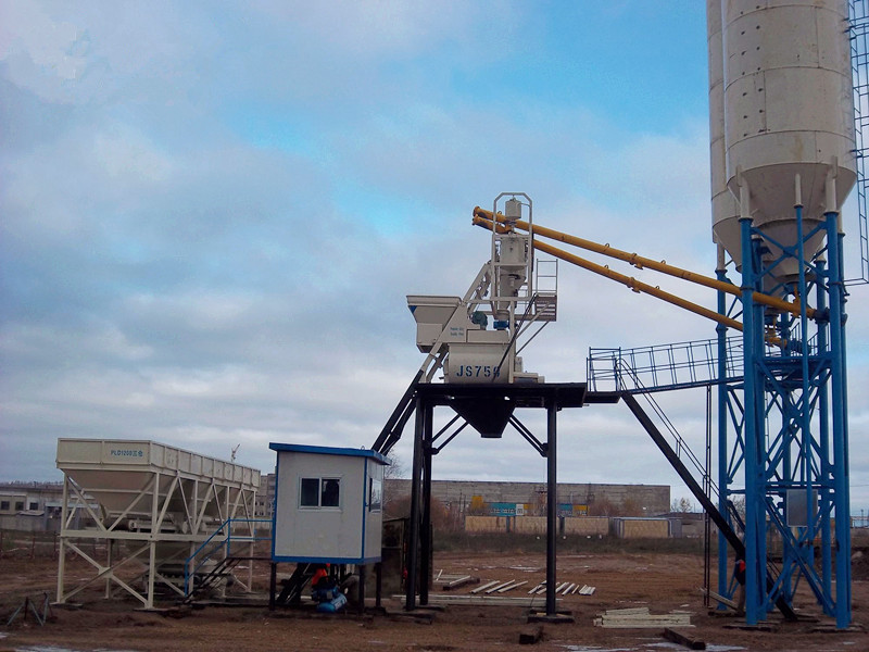 High Efficiency and CE Certificate Concrete Batching Plant Hzs35 (35m3/h)