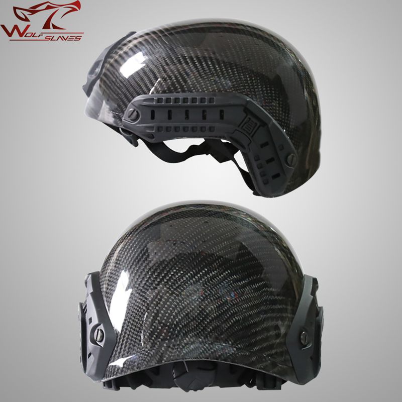 Fast Type Carbon Fiber Helmet Outdoor Military Tactical Combat Helmet Protective Helmet