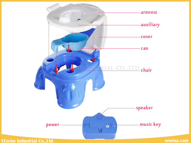 Baby Product Musical Toilet Sets Baby Potty