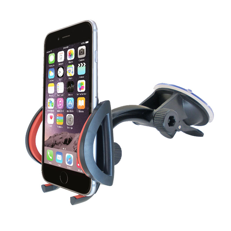 360 Rotation Suction Windshield Mount Stand Car Phone Holder 6019