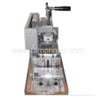 TM-100 Desktop Manual Ink Tray Pad Printer Machine