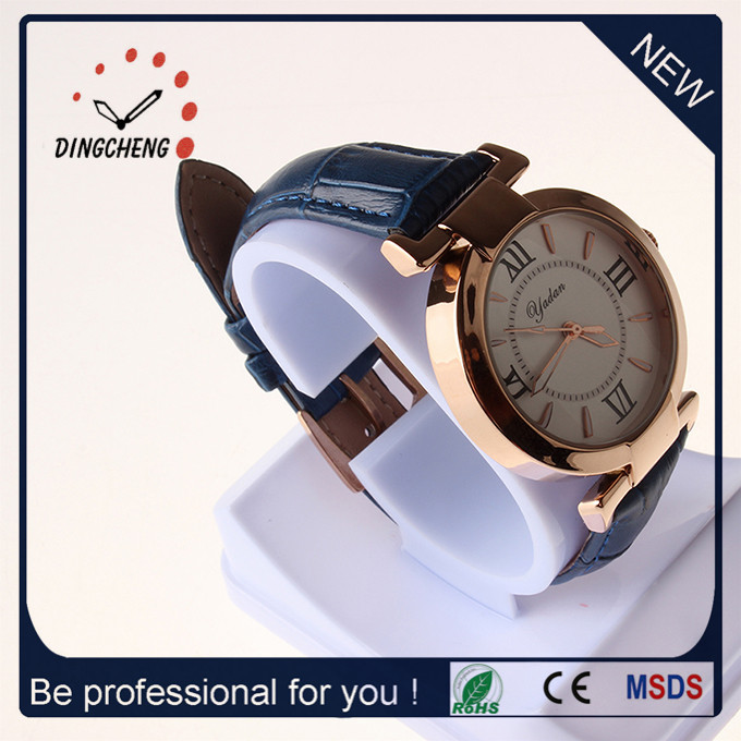 2016 High Quality Wristwatch Leather Bracelet Ladies Watch Quartz Watch (DC-1372)