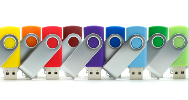 Colorful Cheap Promotion USB Gifts/Swivel USB Flash Drives (ET566)