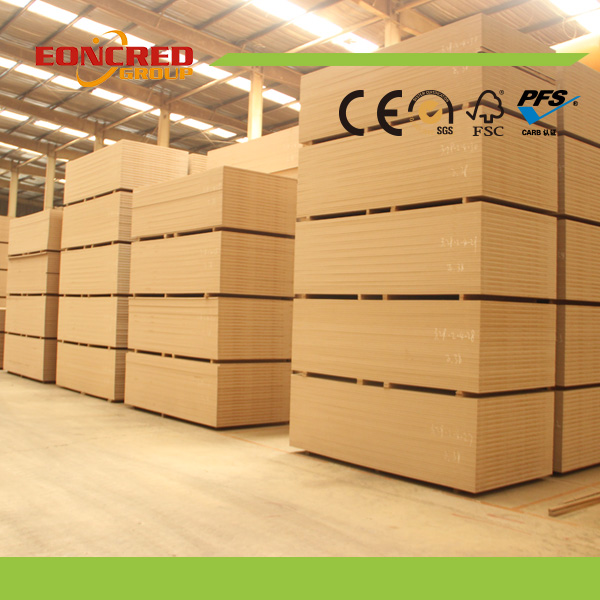 E1 E2 Grade Raw MDF Board with Carb