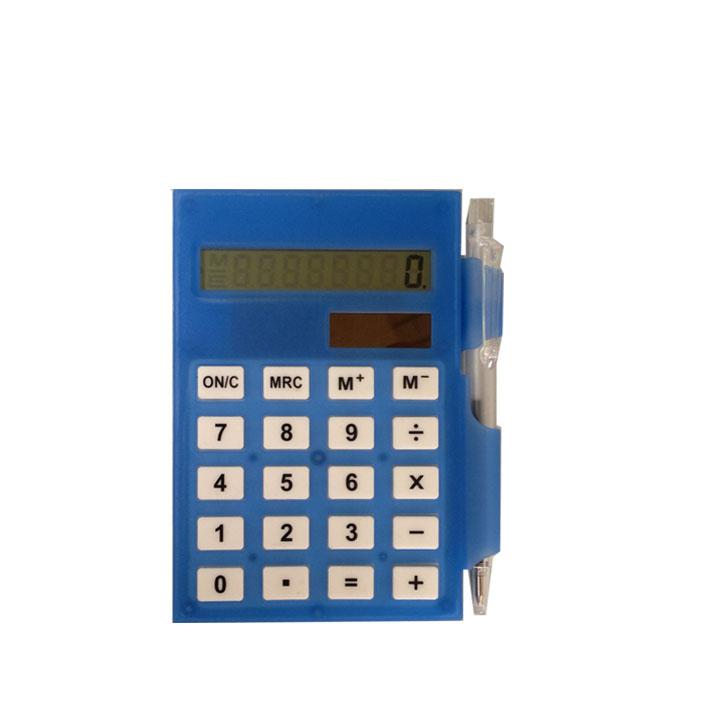 Solar Notepad Calculator with Pen