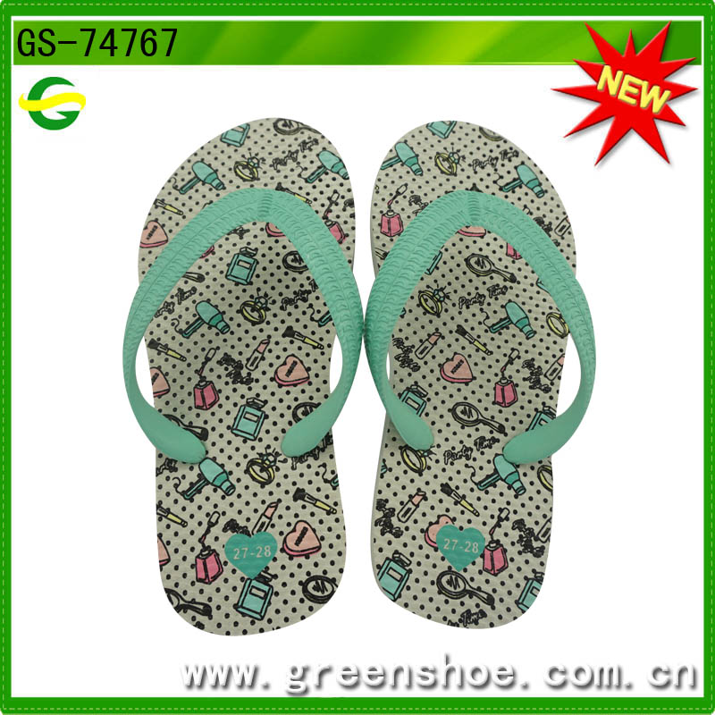 China Children Girls EVA Flip Flop Slipper (GS-74674)