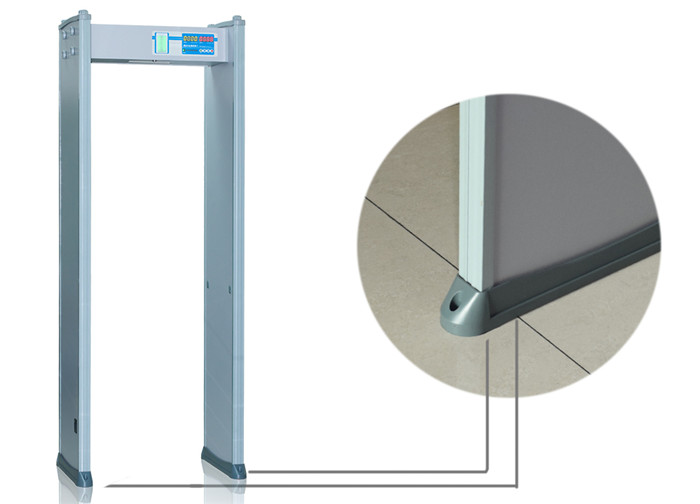 4 Zones Sound Alarm Digital Metal Detector for Railway Security