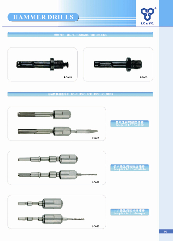 SDS-Plus Shank Adapter for Chucks