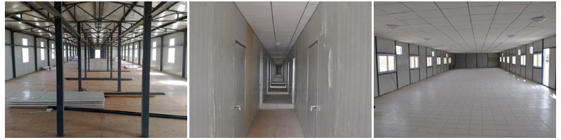 Dubai 4000 Square Meters Labor Camp Prefabricated K House with Galvanized Steel Structure