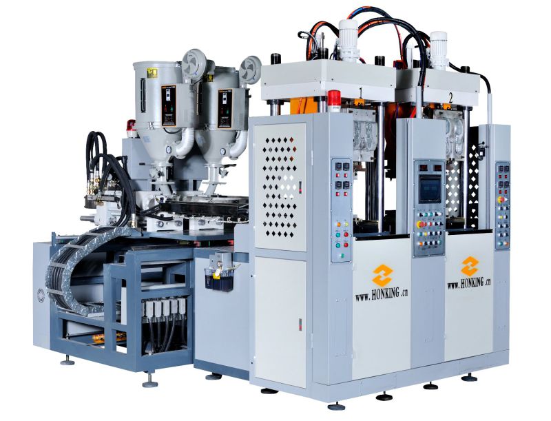 Two Station Two Color Shoes Injection Machine