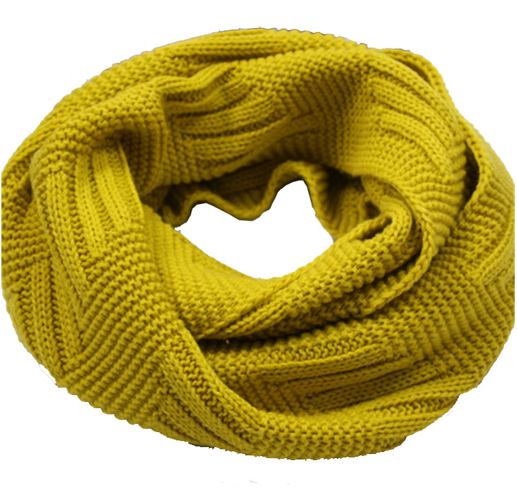 Womens Mens Unisex Neck Warmer Thick Cashmere Feel Winter Knitted Loop Scarf Snood (SK131)