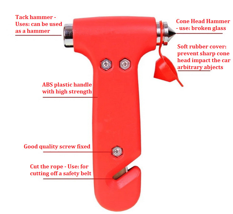 Safety Hammer/Emergency Lifesaving Bus Safety Hammer