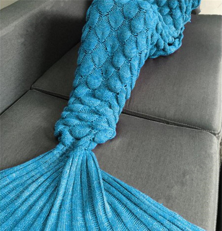 Mermaid Tail Blanket Princess Cosyplay Snuggle Fleece / Handcrafted Blanket Fancy Dress All Season