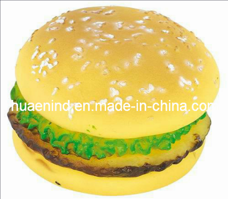 Simulation Hamburger Shape Dog Toy (HN-PT331)