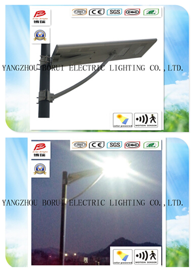 All in One 18W LED Integrated Solar Street Light