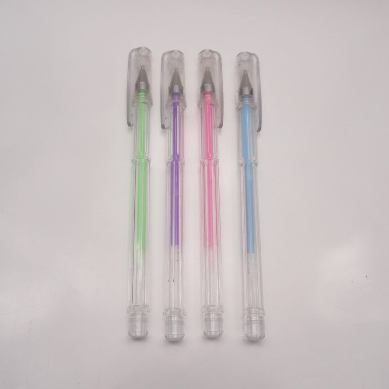 Multi-Color Plastic Gel Pen for Stationery