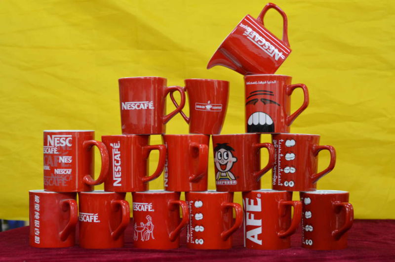 Neslte Red Promotion Mug