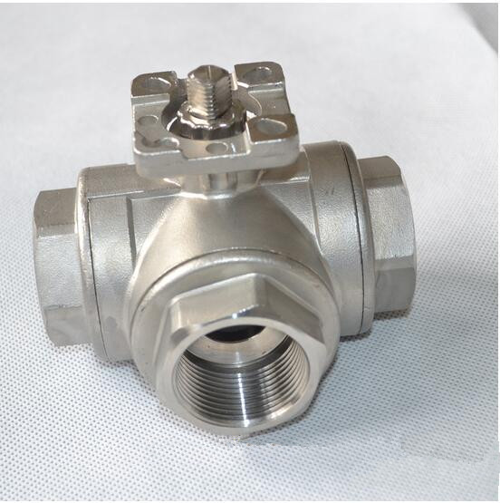 Stainless Steel High Platform Ball Valve in Flange End/Thread End (Q41)