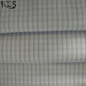 Cotton Poplin Woven Yarn Dyed Fabric for Garments Shirts/Dress Rls40-48po