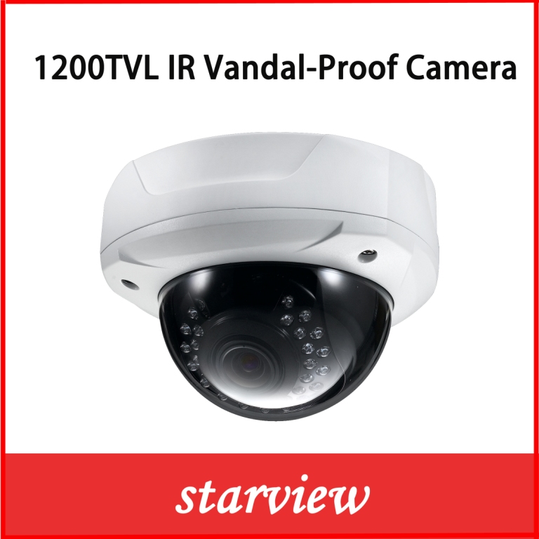 1200tvl IR Vandalproof Varifocal Lens CCTV Dome Security Camera (D21)