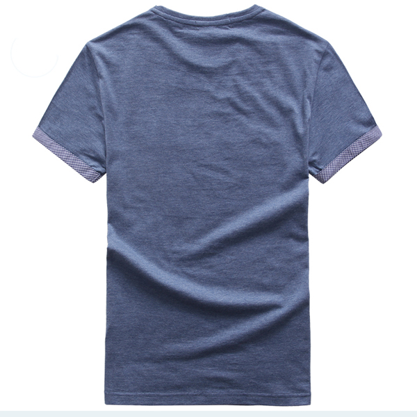 Plain Cotton Wholesale Pre-Shrunk T-Shirt for Men