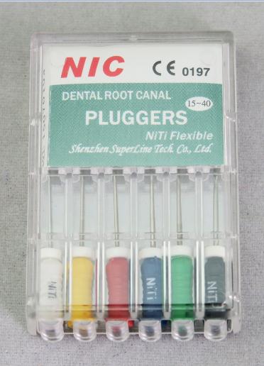 Dental Root Canal Niti Pluggers for Hand Use