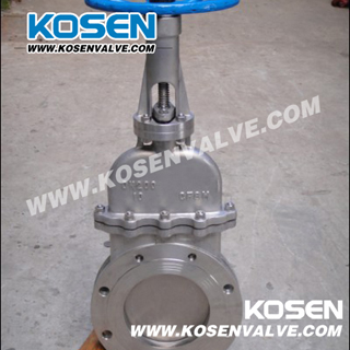 Gas Non-Rising Stem Knife Gate Valves