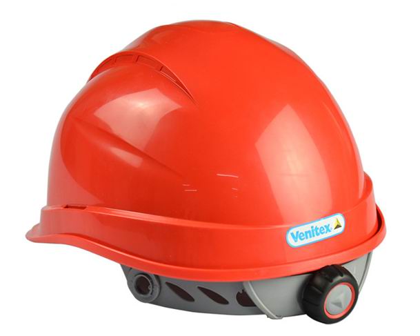 Red Worker Head Protect Adjustable Safety Helmet with Ce