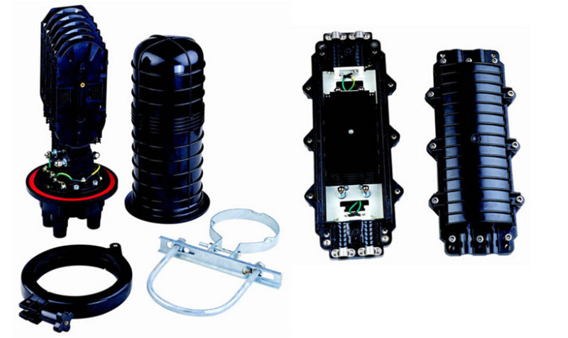 in-Line or Horizontal Fiber Optic Splice Closure