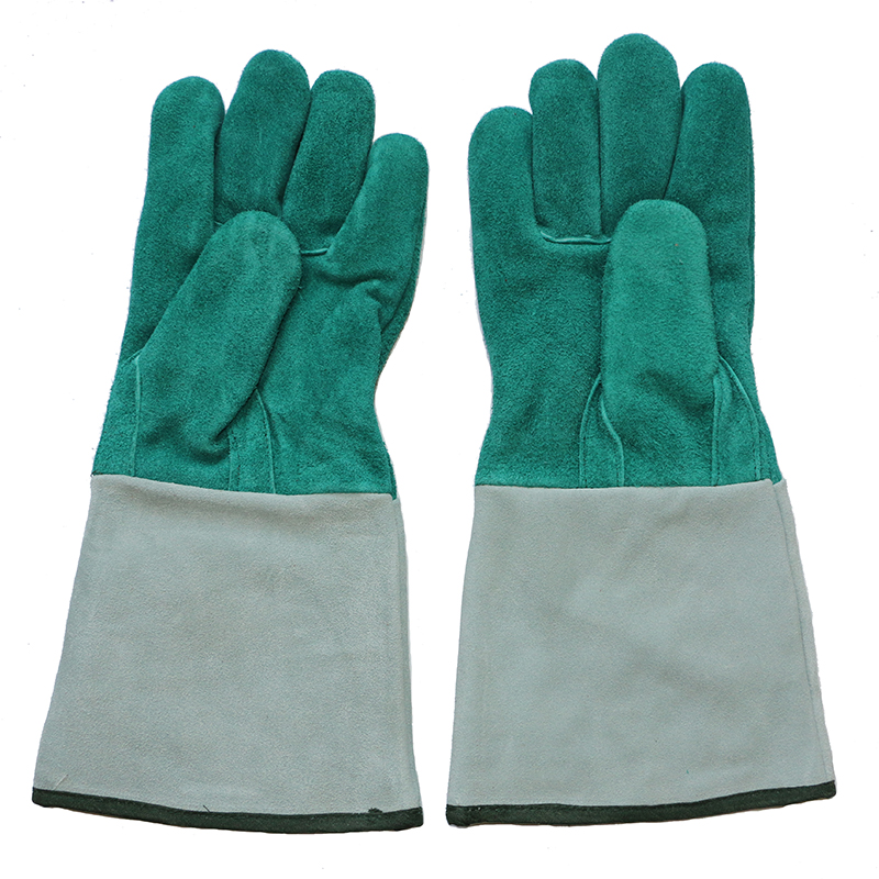 Ab Grade Cowhide Split Leather Protective Welder's Gloves