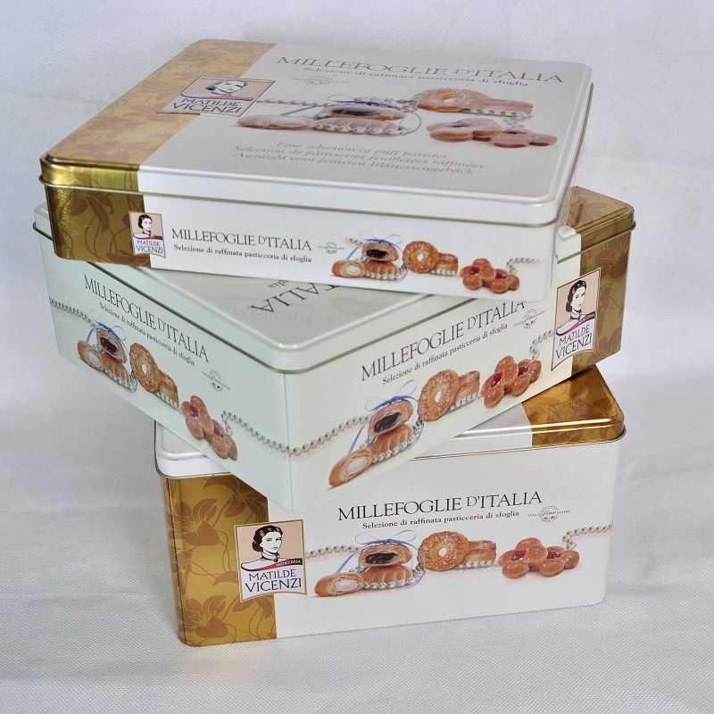 Wholesale Metal Cookie Tin Container Packaging