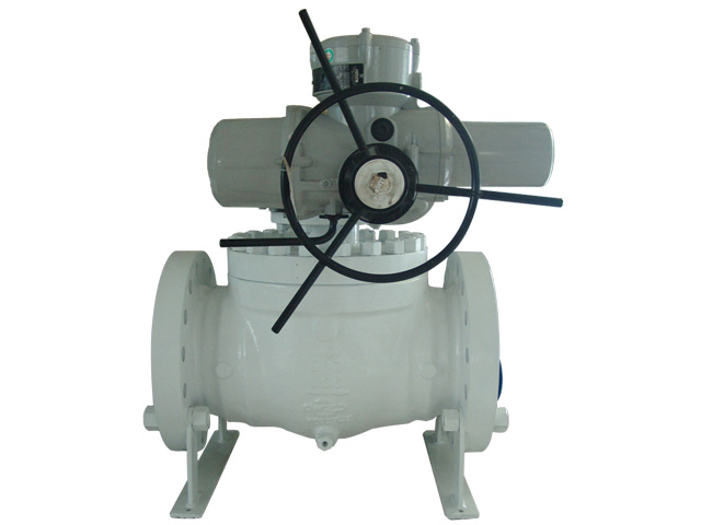 Cast Steel Top Entry Flanged Ball Valve